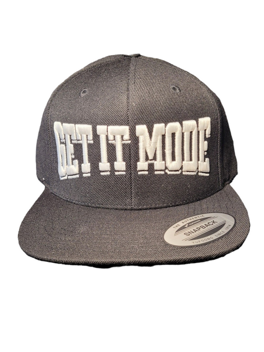 Get It Mode Snapback Black