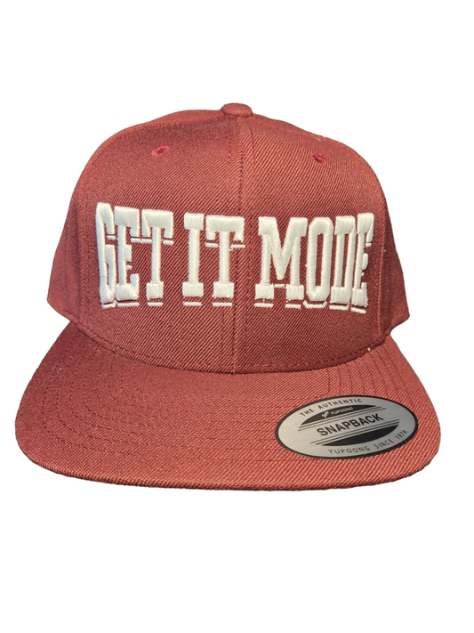 Get It Mode Snapback Burgundy