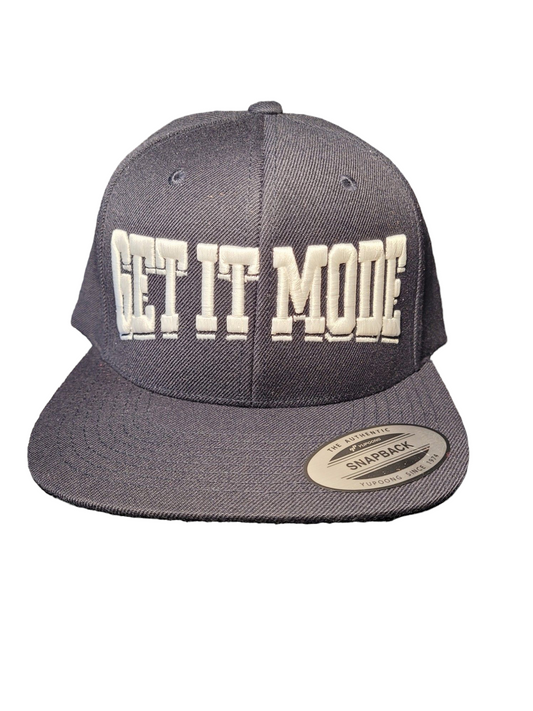 Get It Mode Snapback Navy Blue