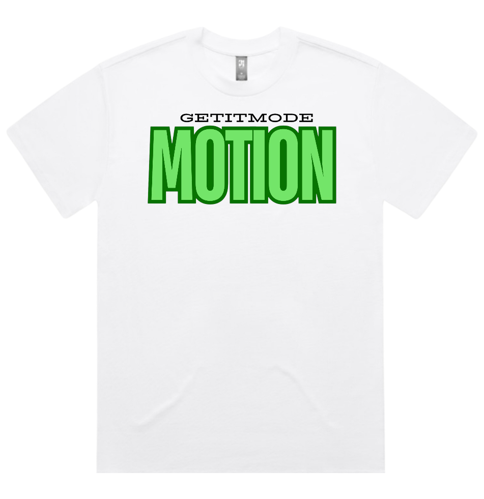 Motion Premium Luxory Tee White