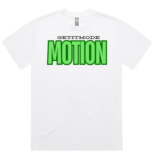 Motion Premium Luxory Tee White