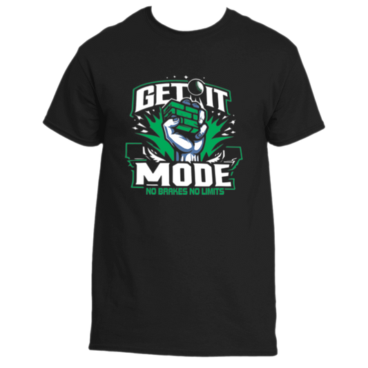 Get It Mode Never Tee Black/ Green