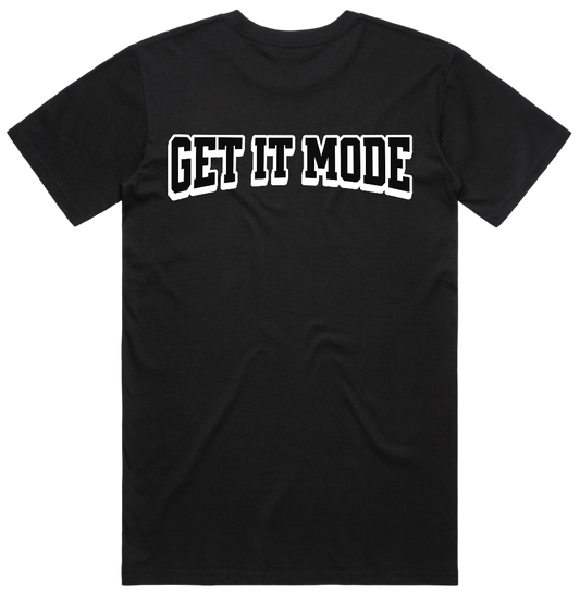 Get It Mode Brand Tee Black/ White