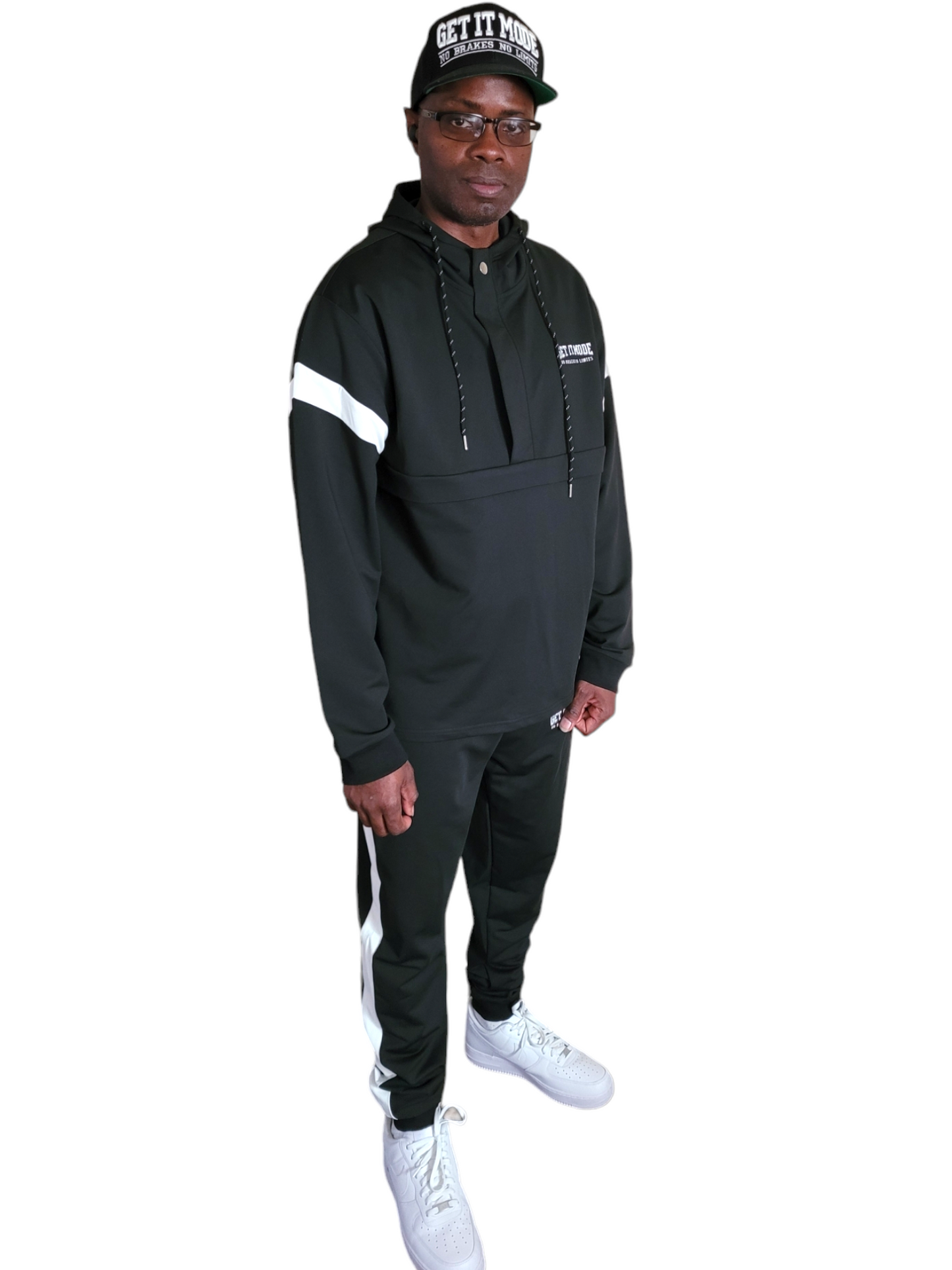 Get It Mode Half ZIP Track Suit