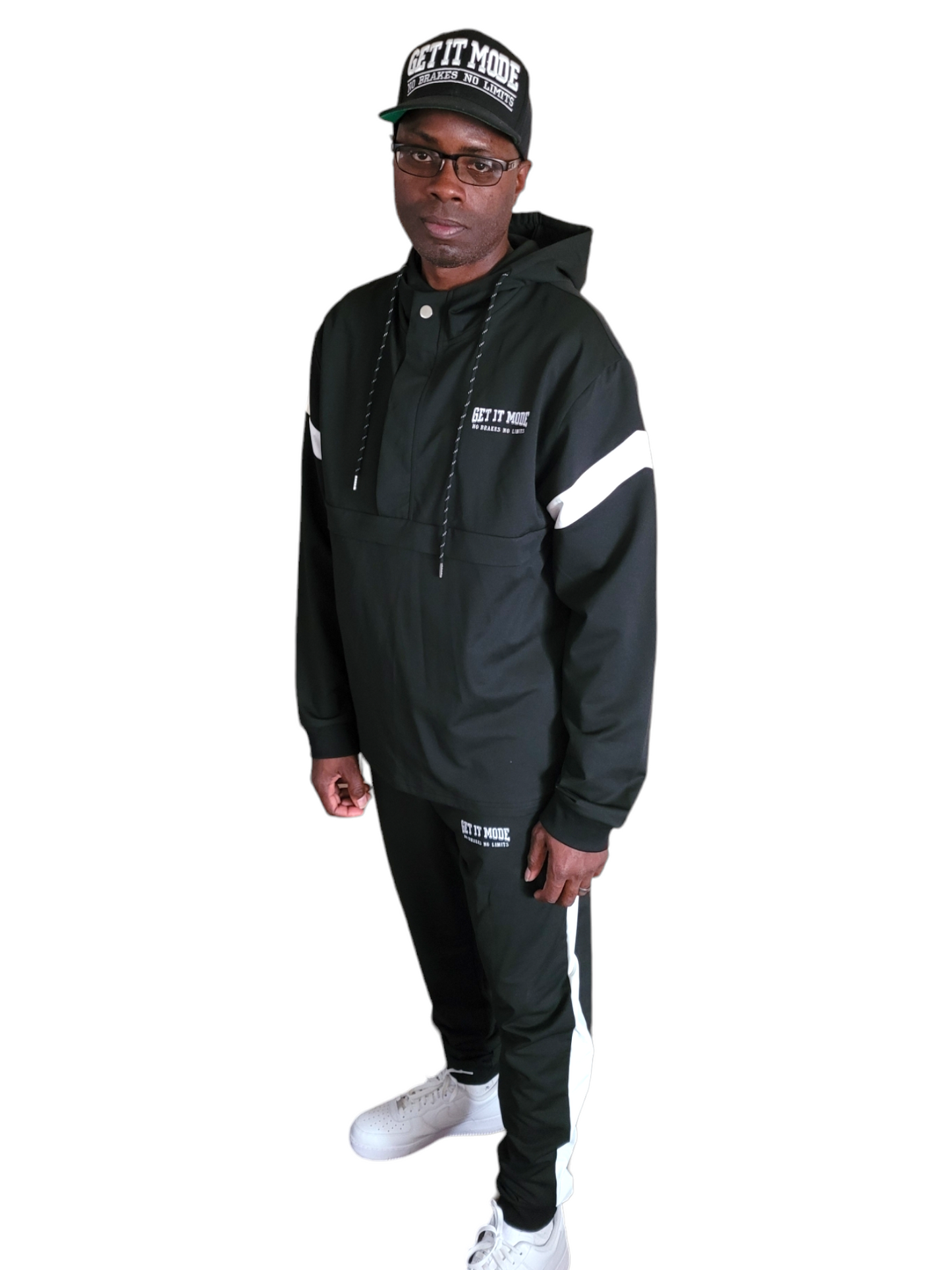 Get It Mode Half ZIP Track Suit