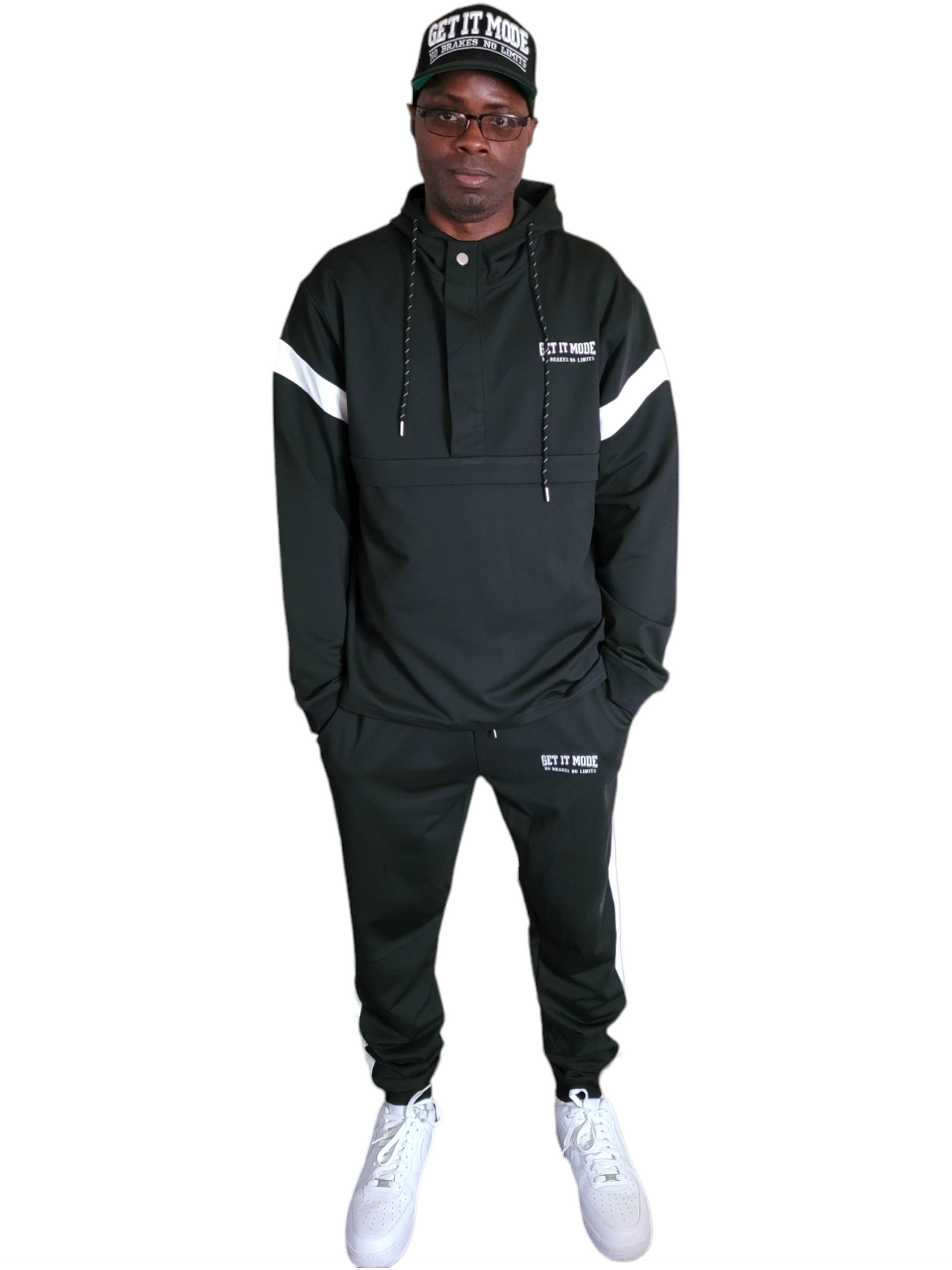 Get It Mode Half ZIP Track Suit